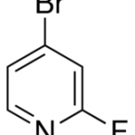Structure of 4-bromo-2-fluoropyridine CAS 128071-98-7