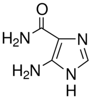 Structure of 5-Amino-4-imidazolecarboxamide CAS 360-97-4