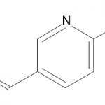 Structure of 6-Fluoronicotinaldehyde CAS 677728-92-6