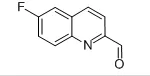 Structure of 6-fluoroquinoline-2-carbaldehyde CAS 260430-93-1