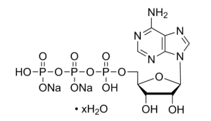Structure of ATP-Na2 Adenosine 5'-triphosphate disodium salt CAS 34369-07-8 987-65-5