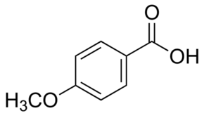 Structure of Anisic acid CAS 100-09-4