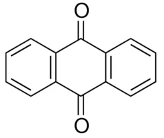 Structure of Anthraquinone CAS 84-65-1