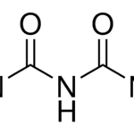 Structure of Biuret CAS 108-19-0