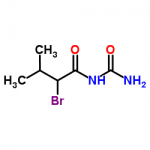 Structure of Bromisoval CAS 496-67-3