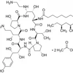 Structure of Caspofungin CAS 162808-62-0