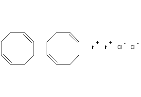 Structure of Chloro15 cyclooctadieneiridiumIdimer CAS 12112 67 3 - (R)-1-[(SP)-2-[Bis(4-methoxy-3,5-dimethylphenyl)phosphino]ferrocenyl}ethyldi-tert-butylphosphine CAS 187733-50-2