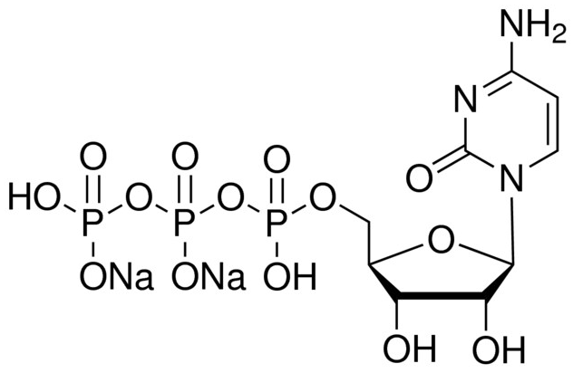 Structure of Cytidine 5′-triphosphate disodium salt <span class="caps">CAS</span> 36051-68-0(81012-87-5, 652154-13-7) Structure of Cytidine 5'-triphosphate disodium salt CAS 36051-68-0(81012-87-5, 652154-13-7)