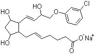 Structure of DL Cloprostenol Sodium CAS 55028 72 3 - Prostaglandin intermediates CAS 946081-35-2