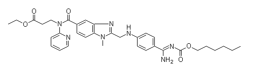 Structure of Dabigatran etexilate CAS 211915 06 9 - Actinomycin D CAS 50-76-0