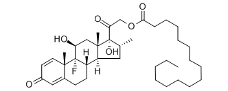 Structure of Dexamethasone palmitate CAS 14899 36 6 - Fluocinonide CAS 356-12-7