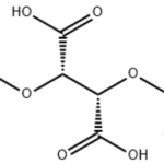 Structure of Di-p-anisoyl-D-tartaric acid CAS 191605-10-4