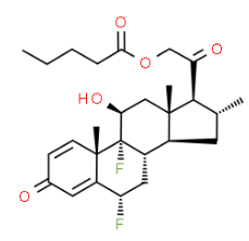 Structure of Diflucortolone valerate CAS 59198 70 8 - Fluocinonide CAS 356-12-7