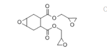 Structure of Diglycidyl 45 epoxycyclohexane 12 dicarboxylate CAS 25293 64 5 - HTPB CAS 69102-90-5