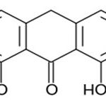 Structure of Dithranol CAS 1143-38-0