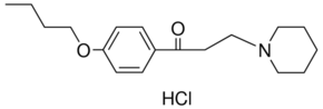 Structure of Dyclonine hydrochloride CAS 536-43-6