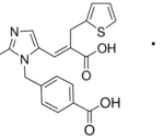 Structure of Eprosartanmesylate CAS 144143-96-4