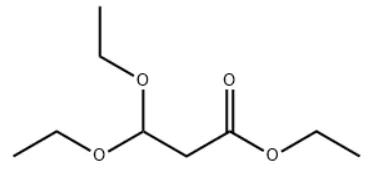Structure of Ethyl 3,3-Diethoxypropionate CAS 10601-80-6