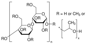 Structure of HPMC Hydroxypropyl Methyl Cellulose CAS 9004 65 3 - Sodium polyacrylate CAS 9003-04-7