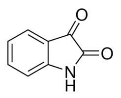Structure of Isatin CAS 91-56-5