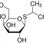 Structure of Isopropyl-beta-D-thiogalactopyranoside CAS 367-93-1