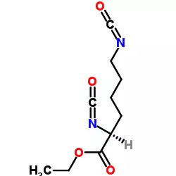 Structure of L Lysine Diisocyanate CAS 45172 15 4 - 2-Isocyanatoethyl 2,6-diisocyanatocaproate CAS 69878-18-8