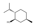 Structure of L-Menthol CAS 2216-51-5