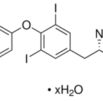 Structure of Levothyroxine sodium CAS 55-03-8(25416-65-3)