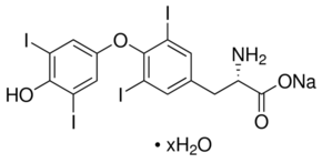 Structure of Levothyroxine sodium CAS 55-03-8(25416-65-3)