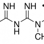 Structure of Metformin HCL CAS 1115-70-4(15537-72-1)