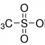 Structure of Methanesulfonic acid CAS 75-75-2