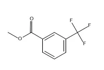 Structure of Methyl3-(trifluoromethyl)benzoate <span class="caps">CAS</span> 2557-13-3 Structure of Methyl3-(trifluoromethyl)benzoate CAS 2557-13-3