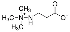 Structure of Mildronate CAS 76144-81-5