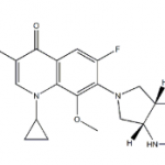 Structure of Moxifloxacin CAS 151096-09-2