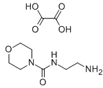 Structure of N-(2-Aminoethyl)-4-morpholinecarboxamide ethanedioate CAS 154467-16-0