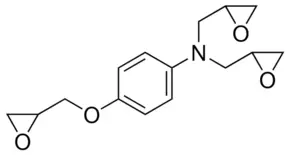 Structure of NN Diglycidyl 4 glycidyloxyaniline CAS 5026 74 4 - HTPB CAS 69102-90-5