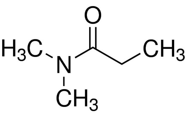Structure of NN Dimethylpropionamide CAS 758 96 3 600x384 - COBALT CARBOXY-BORO ACEGLATE CAS 72432-84-9