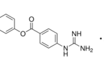 Structure of Nafamostat mesylate CAS 82956-11-4