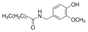 Structure of Nonivamide CAS 2444-46-4 Nonivamide CAS 2444-46-4