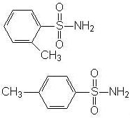 Structure of OP-Toluenesulfonamide (OPTSA) CAS 1333-07-9(8013-74-9)