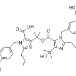 Structure of Olmesartan medoxomil impurity IV CAS 1040250-19-8