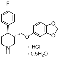 Structure of Paroxetinehydrochloride CAS 78246-49-8