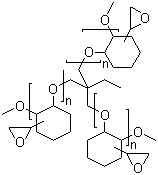 Structure of Poly2 oxiranyl 12 cyclohexanediol 2 ethyl 2 hydroxymethyl 13 propanediol ether 31 CAS 244772 00 7 - HTPB CAS 69102-90-5