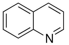Structure of Quinoline CAS 91-22-5