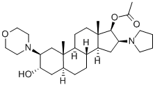 Structure of Rocuronium bromide intermeidate(LK-8) CAS 119302-24-8