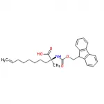 Structure of (S)-N-Fmoc-2-(7'-octenyl)alanine CAS 288617-75-4