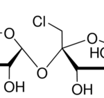 Structure of Sucralose CAS 56038-13-2