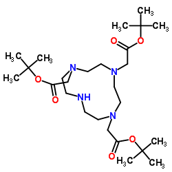 Structure-of-TRI-T-BUTYL14710-TETRAAZACYCLODODECA-CAS-122555-91-3