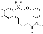 Structure of Tafluprost CAS 209860-87-7