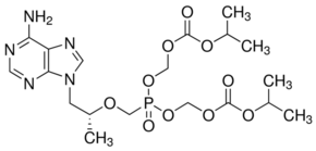 Structure of Tenofovir disoproxil CAS 201341 05 1 - TrifluoroMethyl Dechloro CAS 1005193-64-5